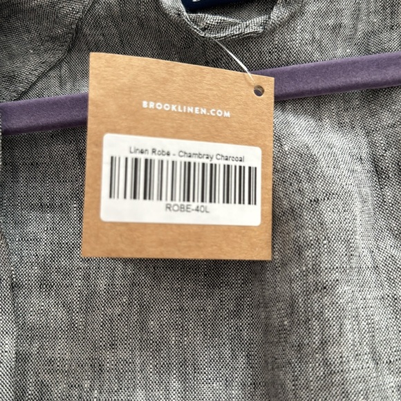 Brooklinen Linen Robe NWT - Picture 7 of 8